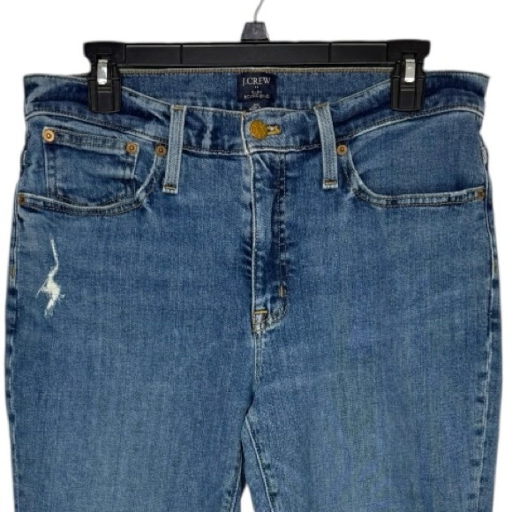 J.Crew Slim Boyfriend Jean Lightly distressed Medium Rinse Size 29 - Picture 6 of 6